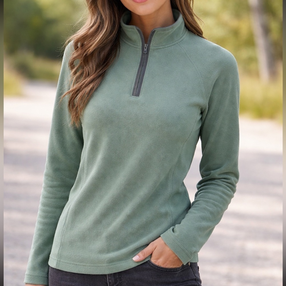 EXCELLENT CONDITION WOMEN’S VINTAGE PATAGONIA SYNCHILLA 1/4 ZIP FLEECE